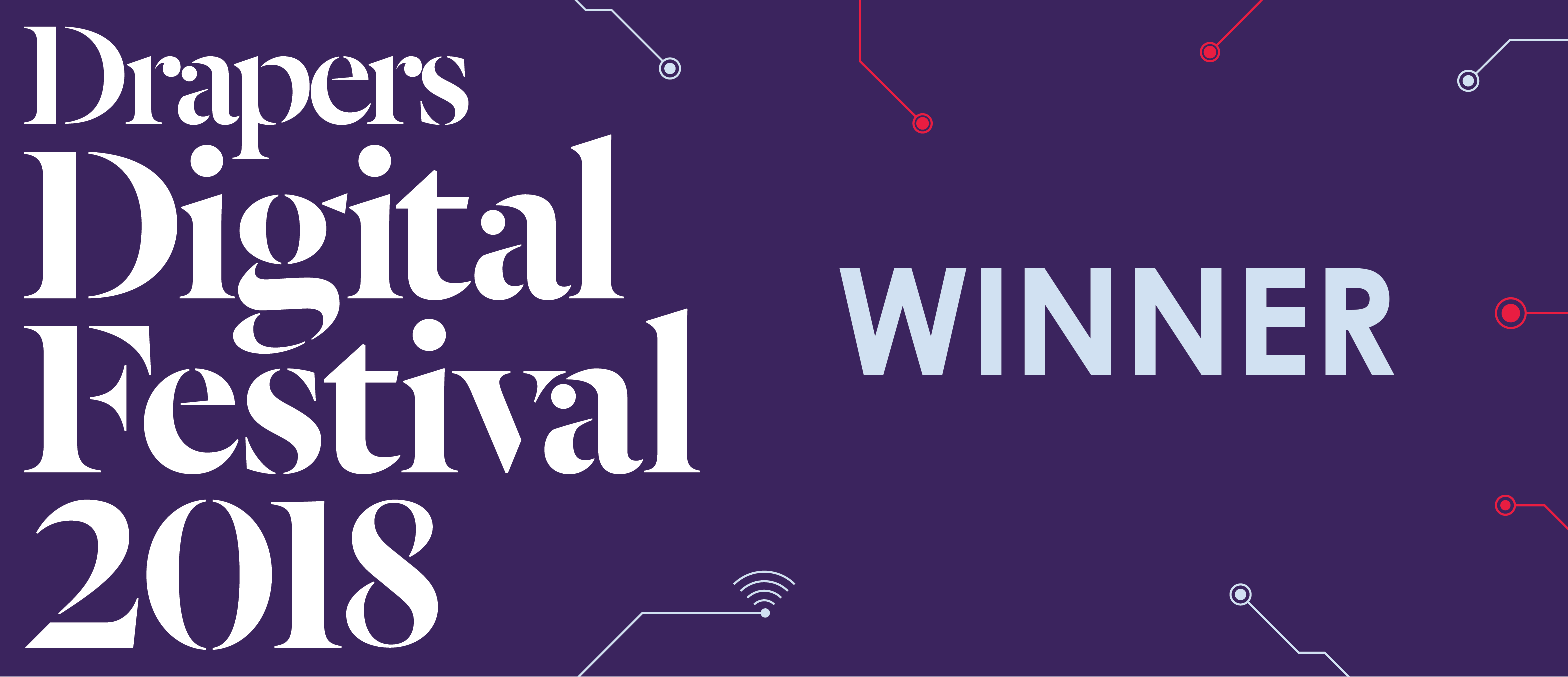 Drapers Winner Drapers Digital Festival Winner Logo