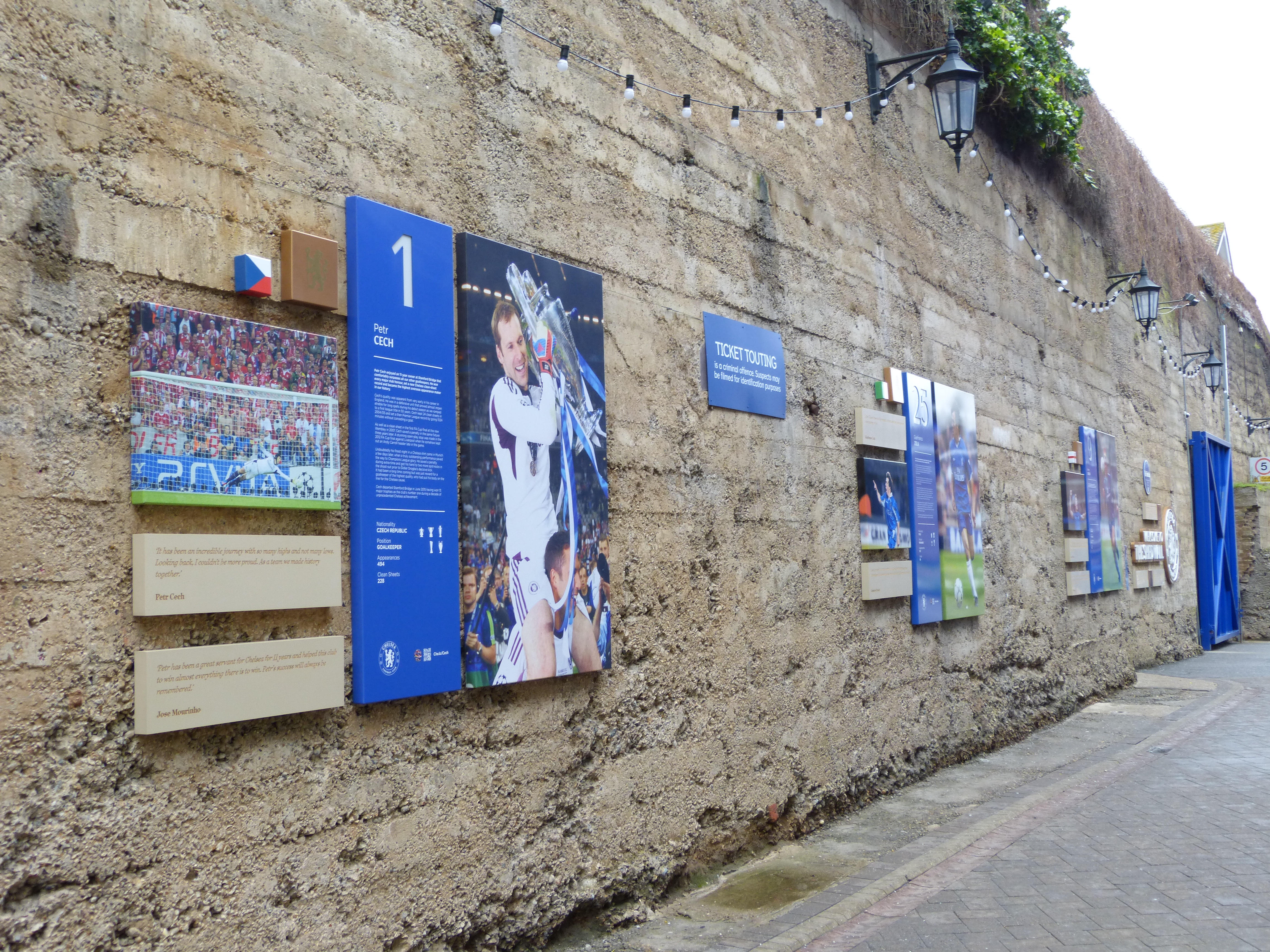 P1090434 View along Shed Wall at Stamford Bridge Stadium