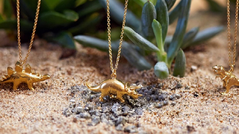 Alex monroe deals dinosaur necklace