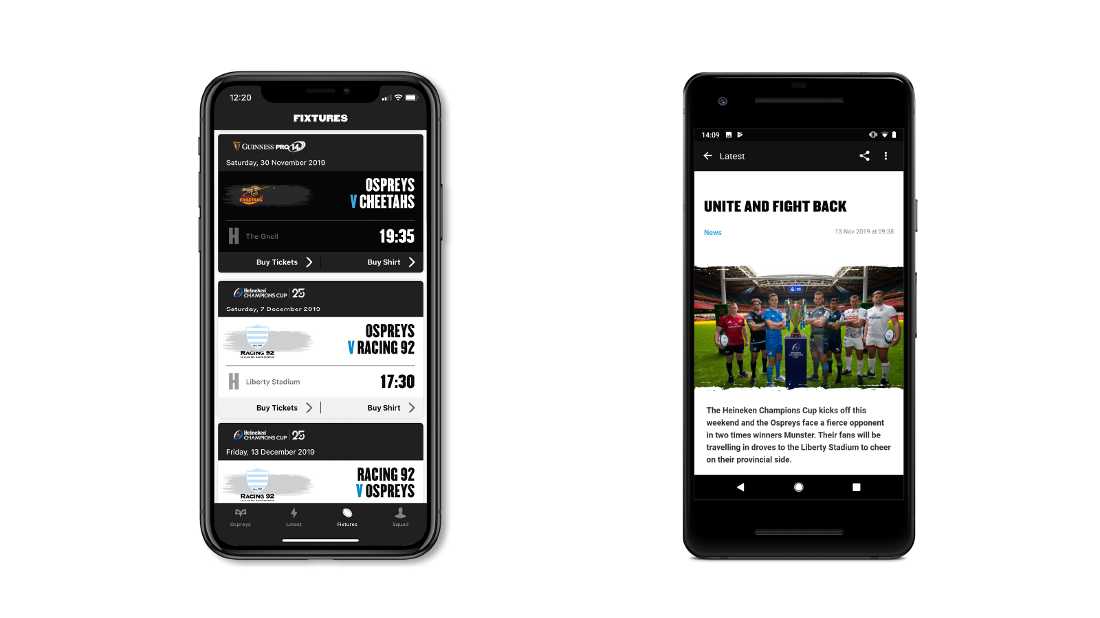 iOS Android app