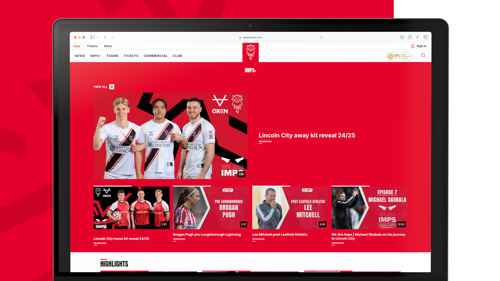 New Imps Website Kicks Off Busy Summer